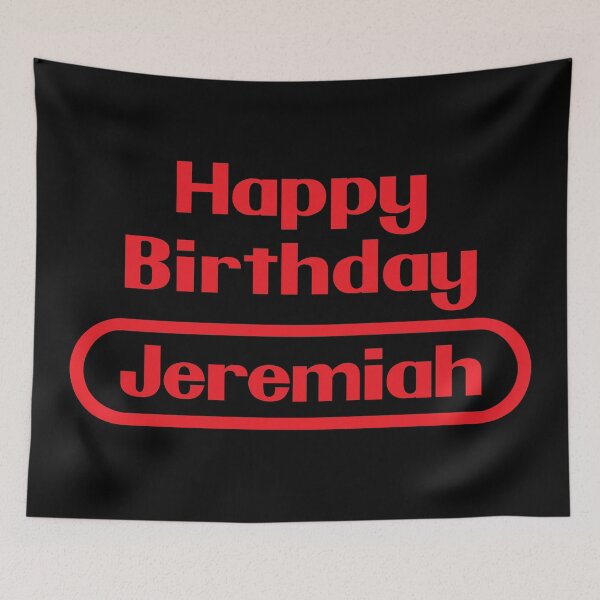 Item preview, Jeremiah Happy Birthday Gift Video Games Retro designed and sold by elhefe.
