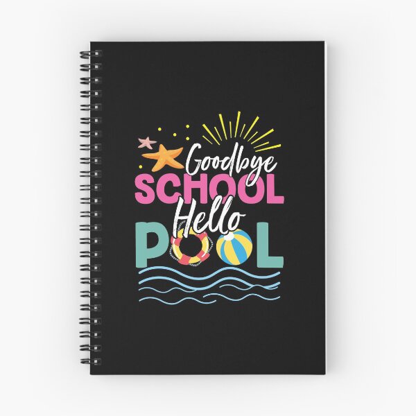 Item preview, Goodbye School Hello Pool Summer Vacation Beach designed and sold by haselshirt.