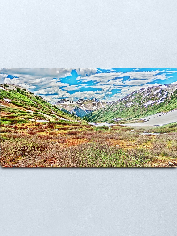 Alternate view of Roaring Fork River, Headwaters No.1 Metal Print
