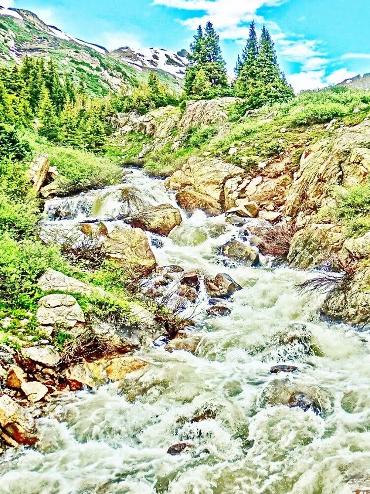 Roaring Fork River, Headwaters No. 3 by 32DARTS