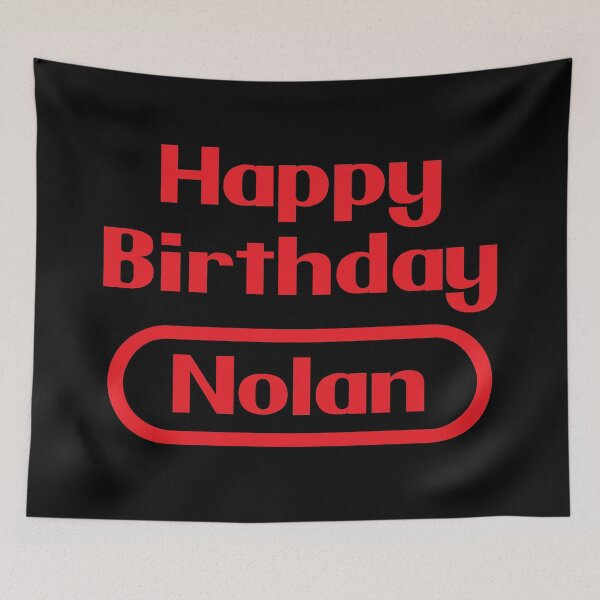 Item preview, Nolan Happy Birthday Gift Video Games Retro designed and sold by elhefe.