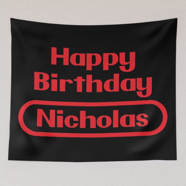 Item preview, Nicholas Happy Birthday Gift Video Games Retro designed and sold by elhefe.