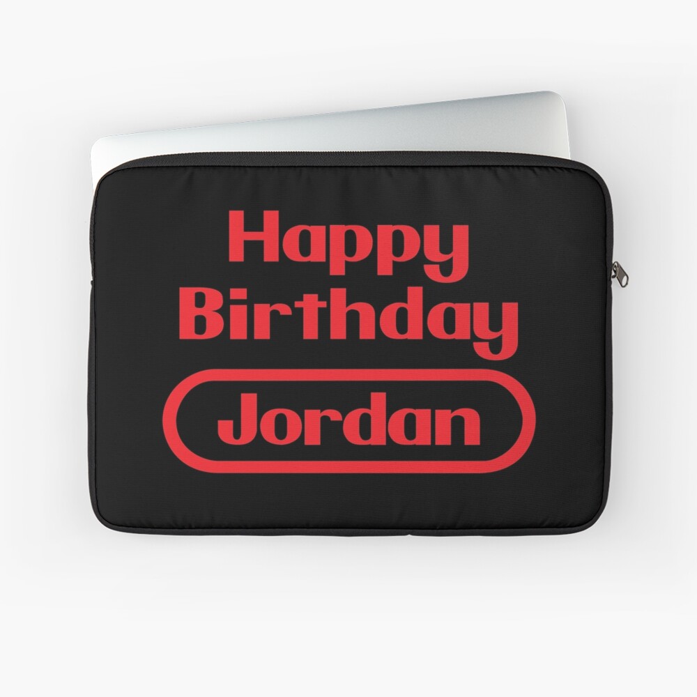 Happy Birthday Jordan Digital Art by Funny Gift Ideas - Pixels