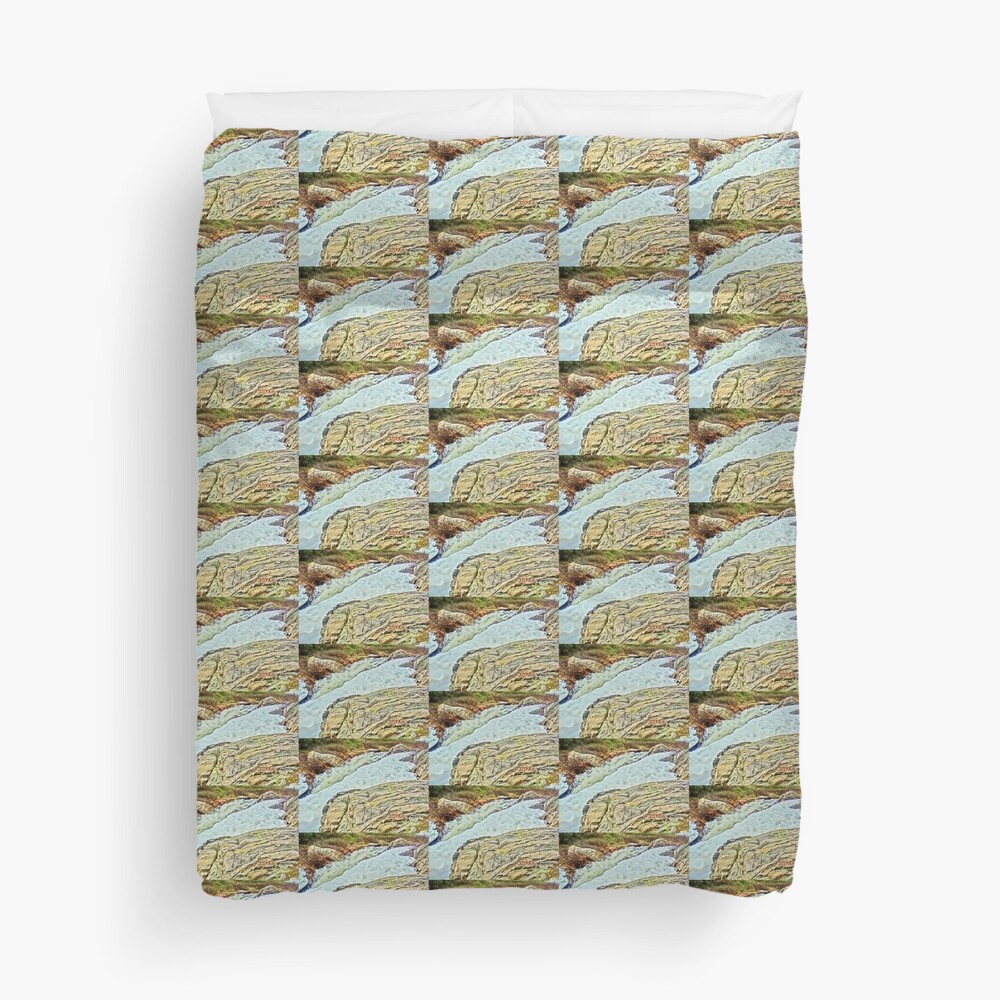 Roaring Fork River, Headwaters No. 10 Duvet Cover