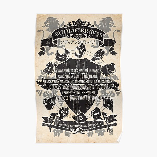 Zodiac Braves Poster
