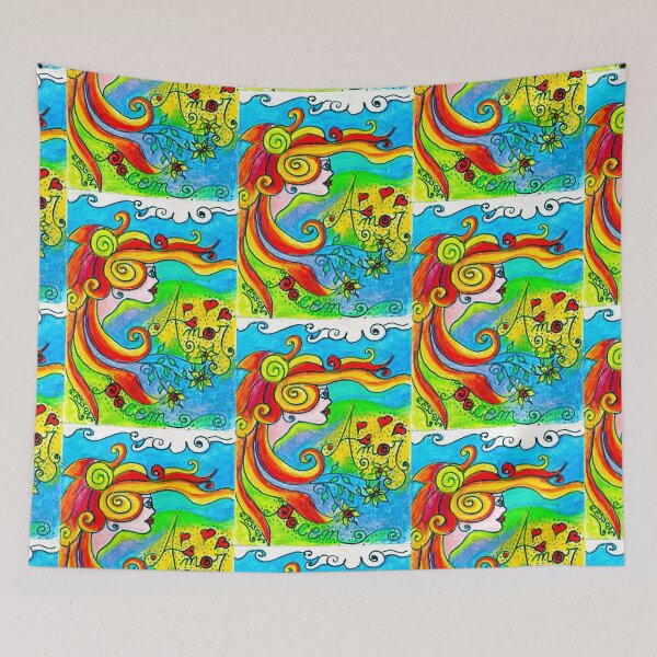Item preview, Lady Of Love And Peace designed and sold by Genevieve Esson.