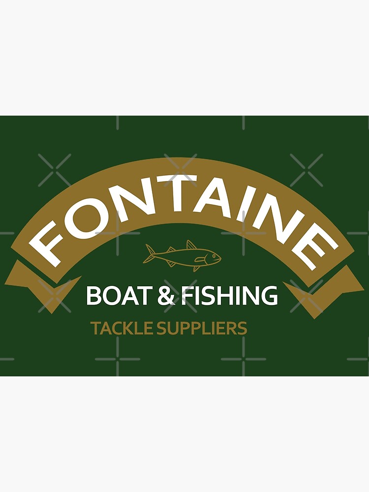 Fontaine Boat & Fishing Tackle Suppliers FanArt Serenity logo Greeting  Card for Sale by inkDrop
