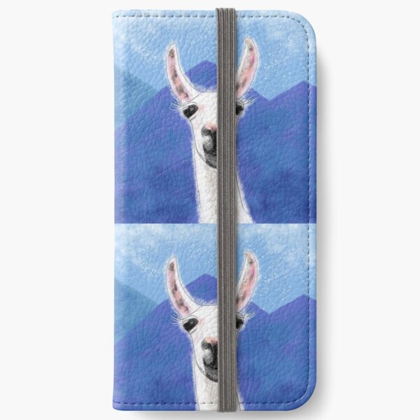 The Smiling Llama iPhone Wallet