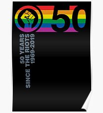 Póster 50 años desde los disturbios 1969-2019