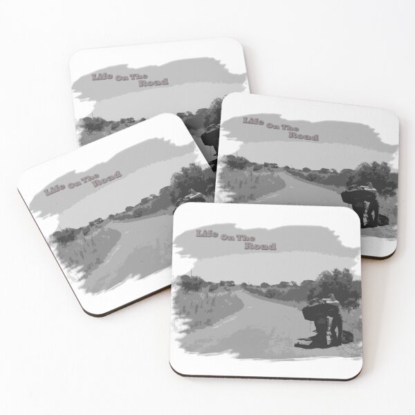 Item preview, The Lonely Motorcycle Road - Life On The Road designed and sold by Leah Amir.