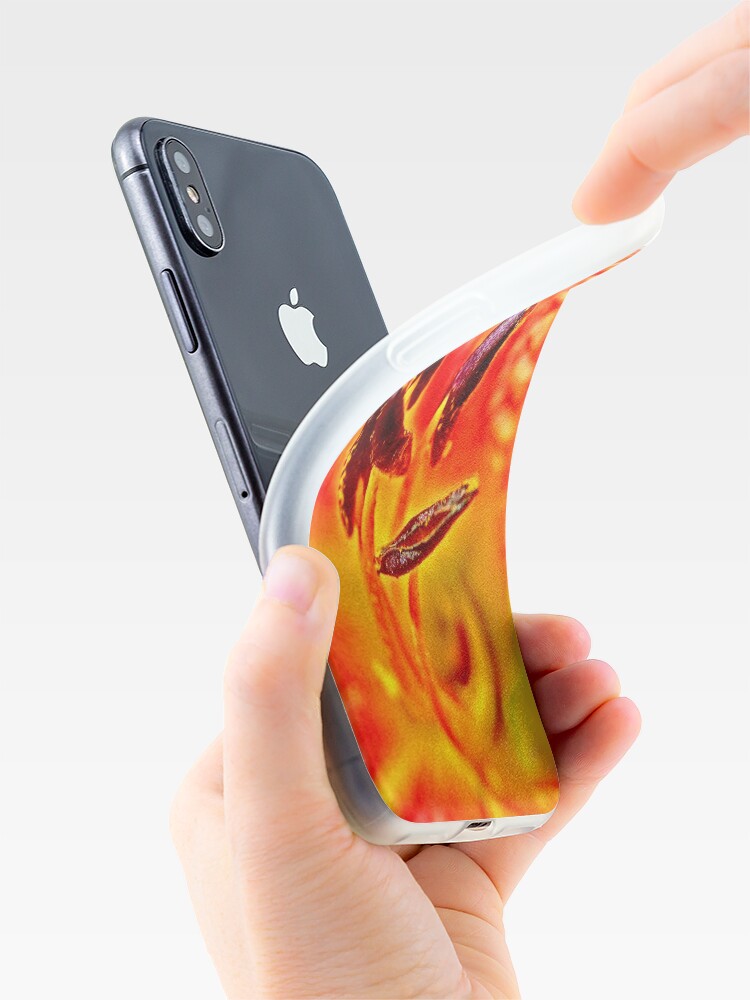 Alternate view of Five Stamen Day Lilly iPhone Case & Cover