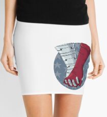 'Til the End- Stuck Mini Skirt