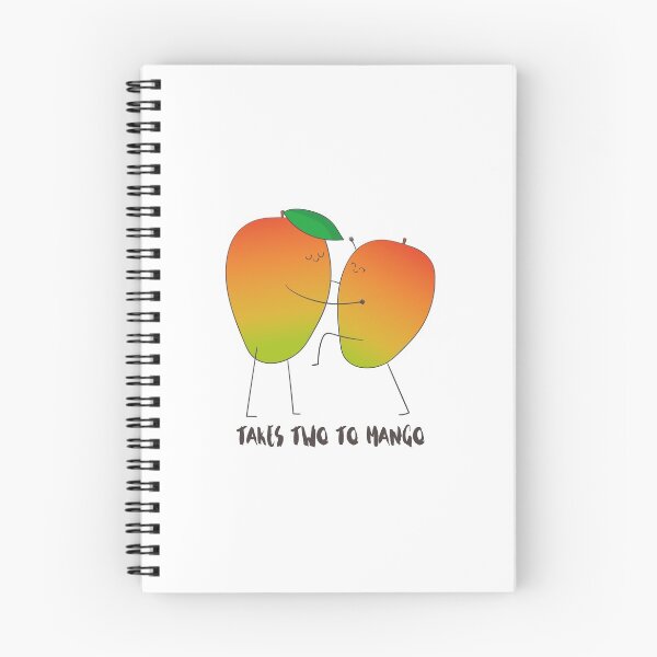 Item preview, It Takes Two To Mango - Funny Mango Fruit Tango T-Shirt designed and sold by DreamyPanda.