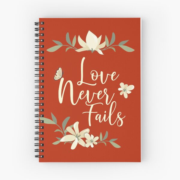 Item preview, Love Never Fails Flower Blossoms designed and sold by ShikitaMakes.