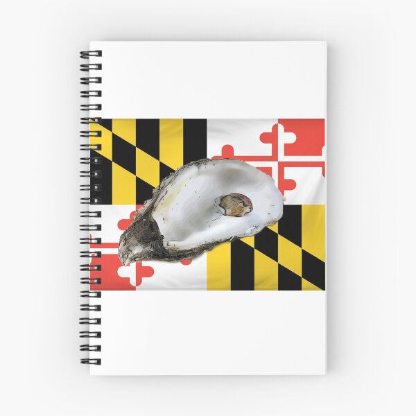 Item preview, Oyster on Maryland Flag  designed and sold by baybranded.
