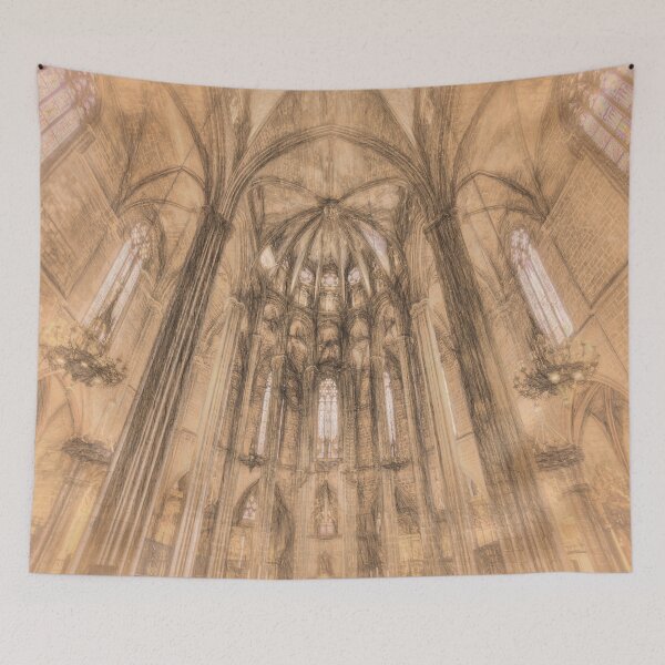 Item preview, Barcelona Cathedral da Vinci Art  designed and sold by Londonimages.