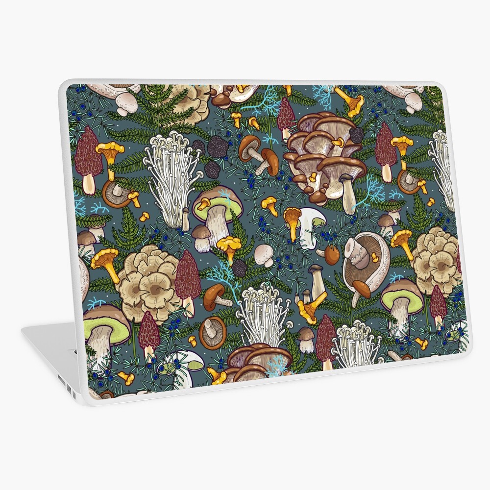 mushroom forest Laptop Skin