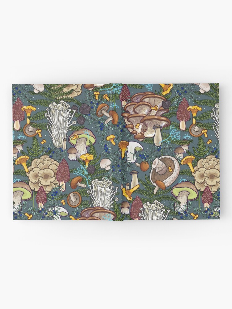 Alternate view of mushroom forest Hardcover Journal