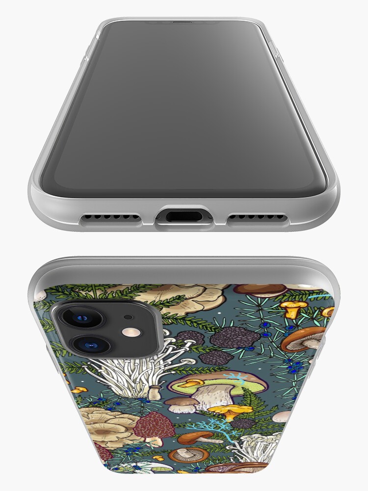 Alternate view of mushroom forest iPhone Case & Cover