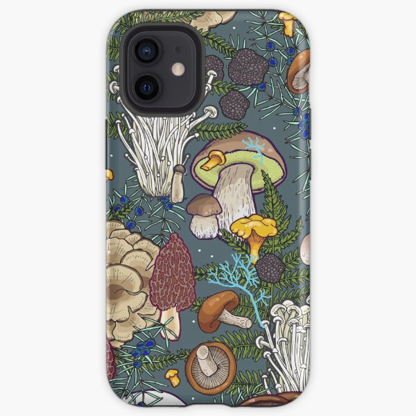 forêt de champignons Coque antichoc iPhone