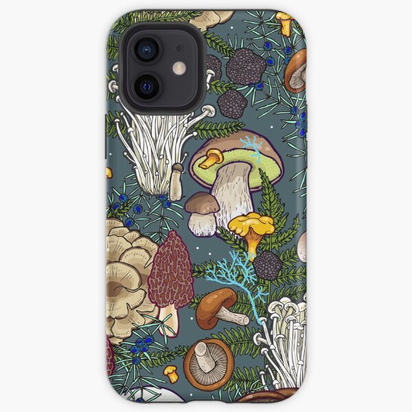 forêt de champignons Coque antichoc iPhone