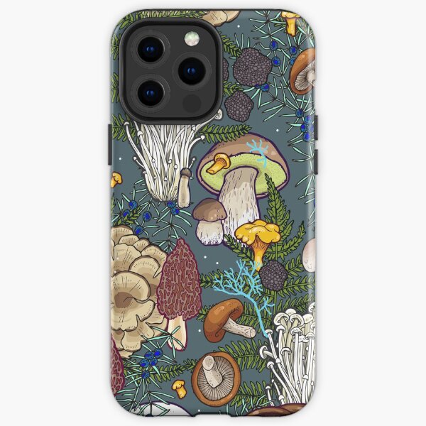 mushroom forest iPhone Tough Case