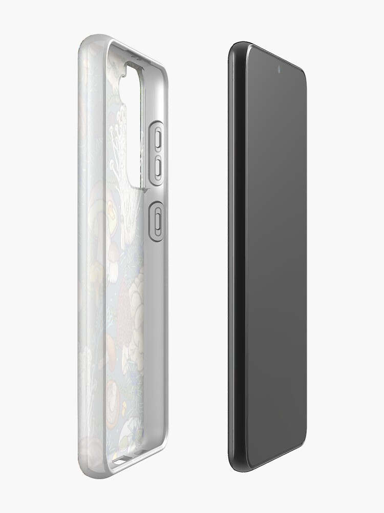 Alternate view of mushroom forest Samsung Galaxy Phone Case