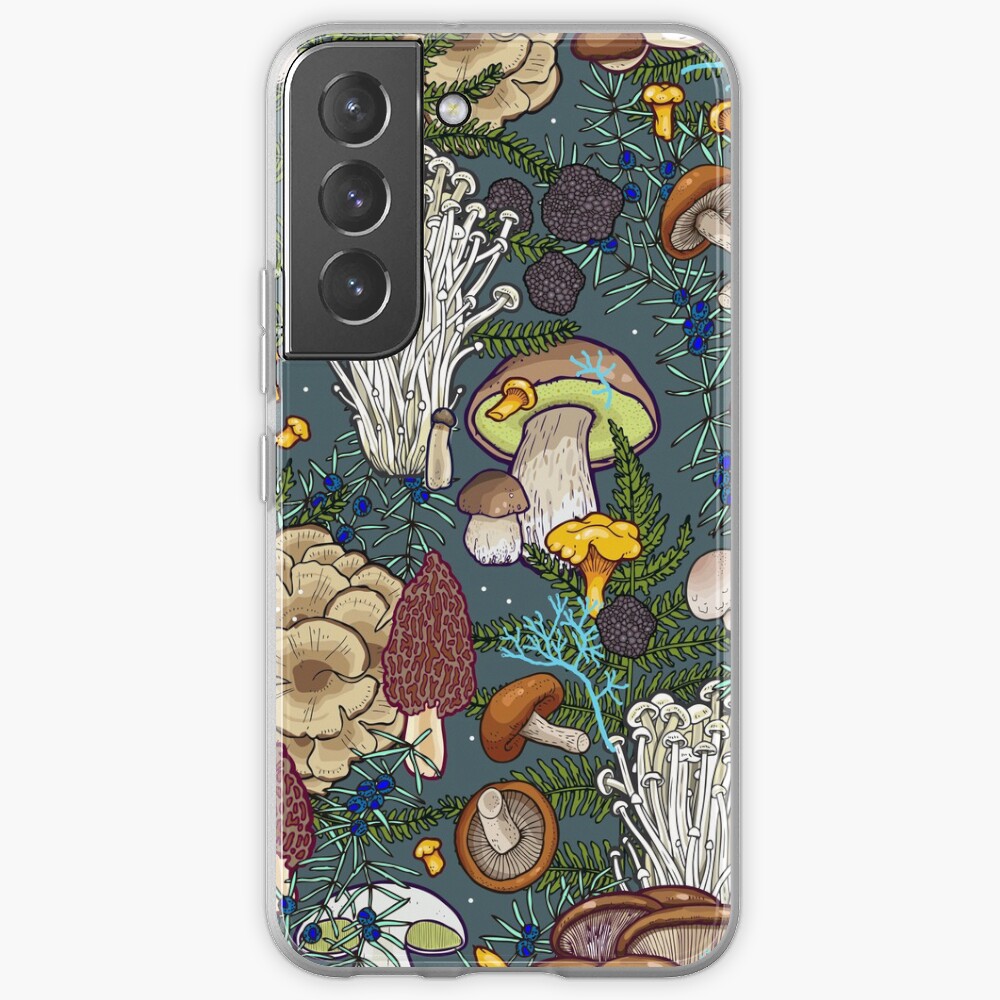 mushroom forest Samsung Galaxy Phone Case