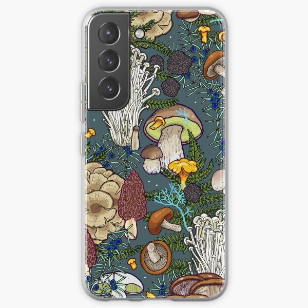 mushroom forest Samsung Galaxy Soft Case