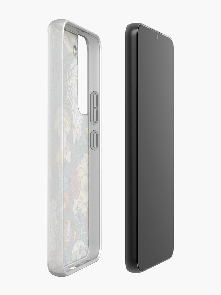 Alternate view of mushroom forest Samsung Galaxy Phone Case