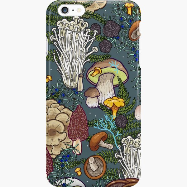 mushroom forest iPhone Snap Case