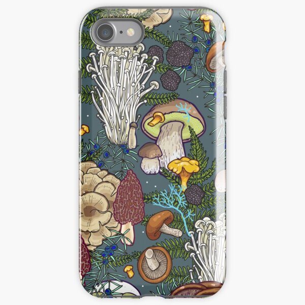 forêt de champignons Coque antichoc iPhone