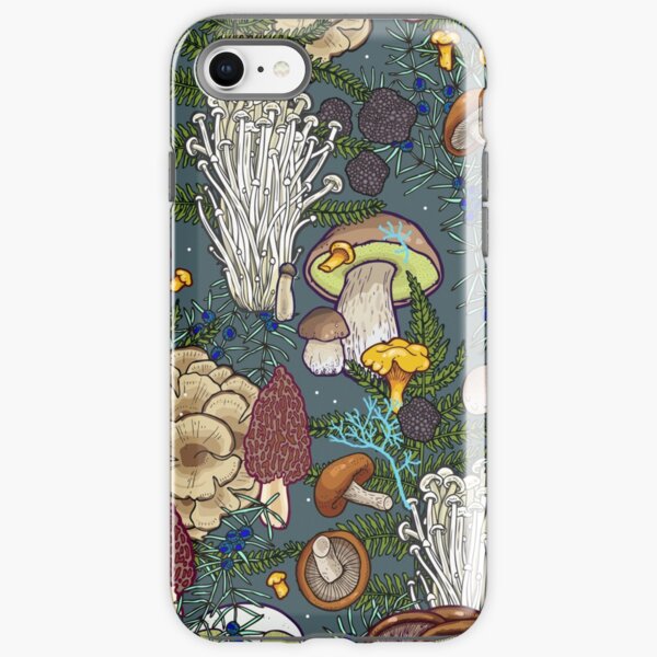 forêt de champignons Coque antichoc iPhone
