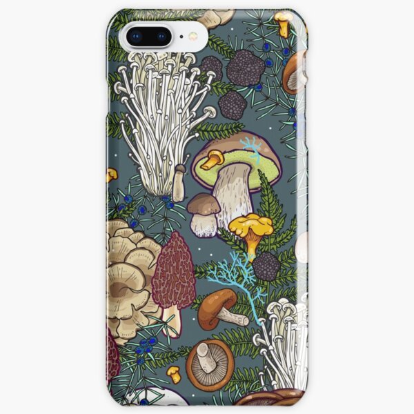 mushroom forest iPhone Snap Case