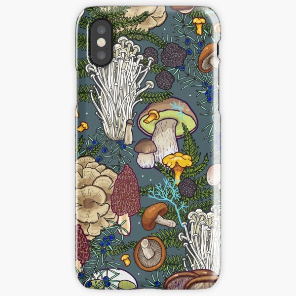 mushroom forest iPhone Snap Case