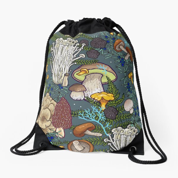 Aperçu de l'œuvre forêt de champignons créée et vendue par smalldrawing.