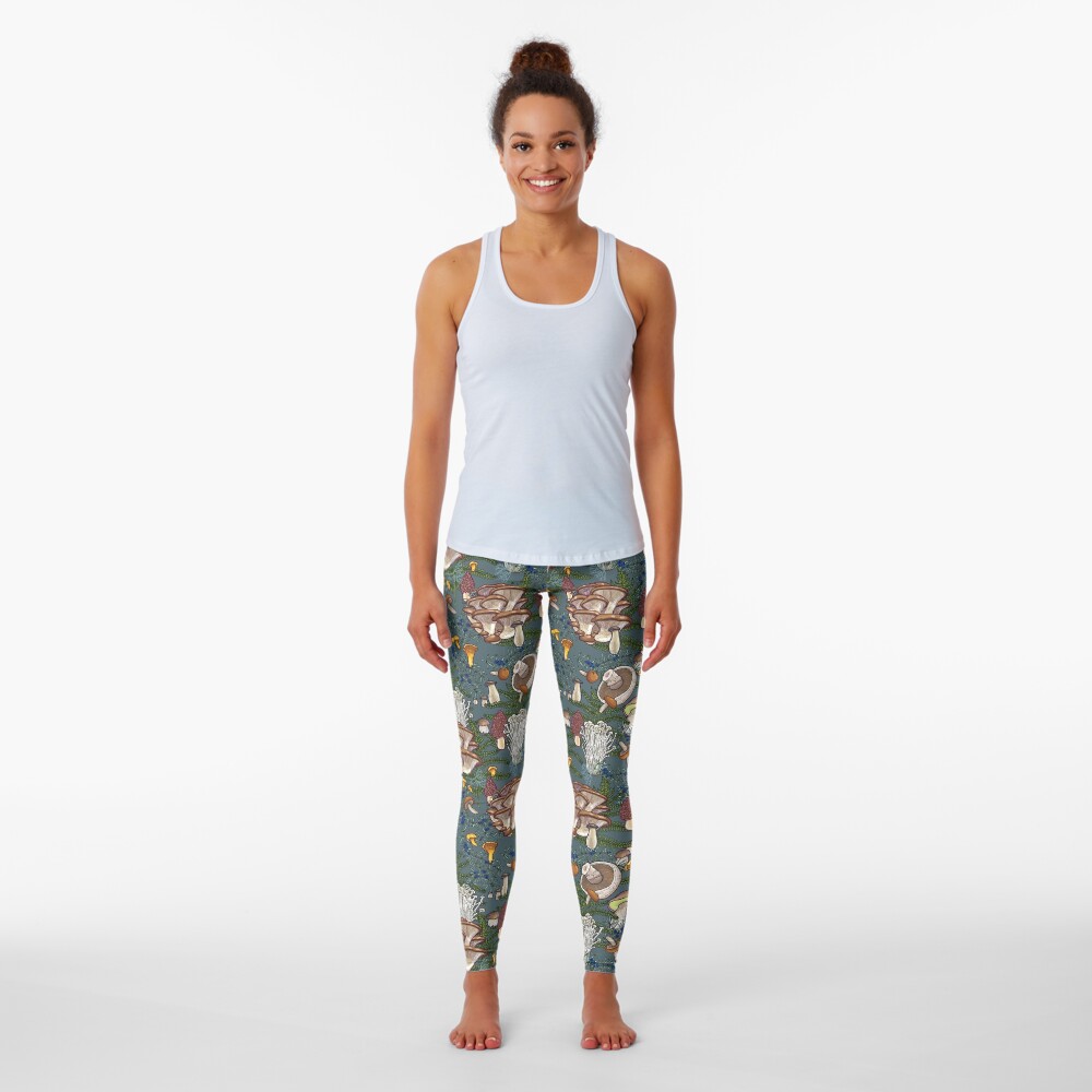 mushroom forest Leggings
