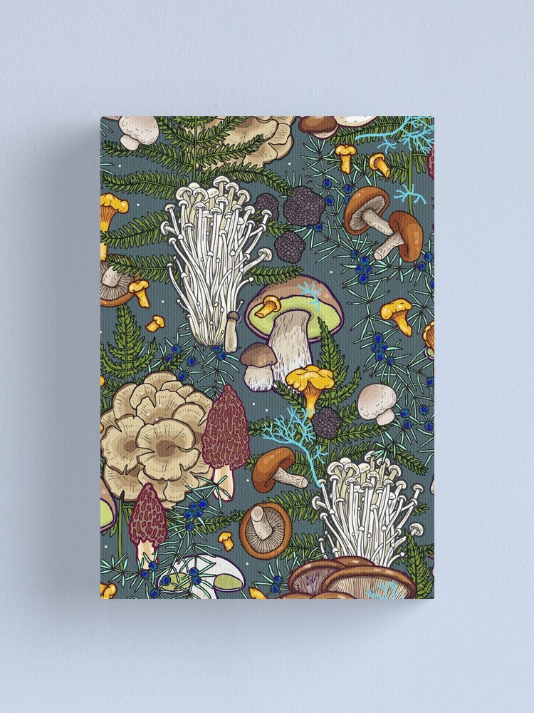 Alternate view of mushroom forest Canvas Print