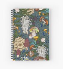 mushroom forest Spiral Notebook