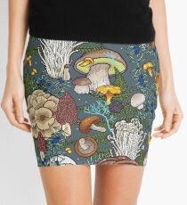 mushroom forest Mini Skirt