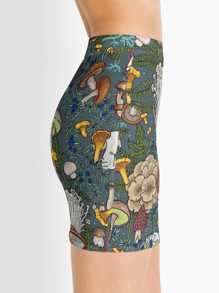 Alternate view of mushroom forest Mini Skirt