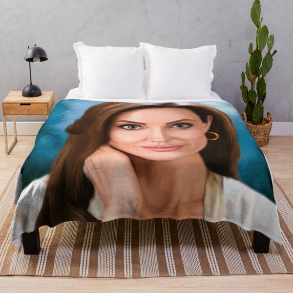 Item preview, Angelina Jolie Digital Painting designed and sold by KarimStudio.