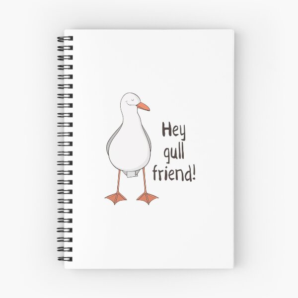Item preview, Hey Gull Friend! Funny Seagull Pun T-Shirt designed and sold by DreamyPanda.