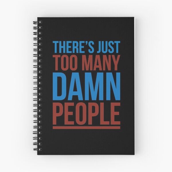 Item preview, ENVIRONMENT: TOO MANY DAMN PEOPLE designed and sold by Madjack Tees Kiwi SuperStore.