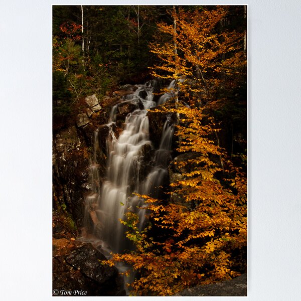 Artikelvorschau, Autmn Color with Waterfall entworfen und verkauft von hawkeye978.