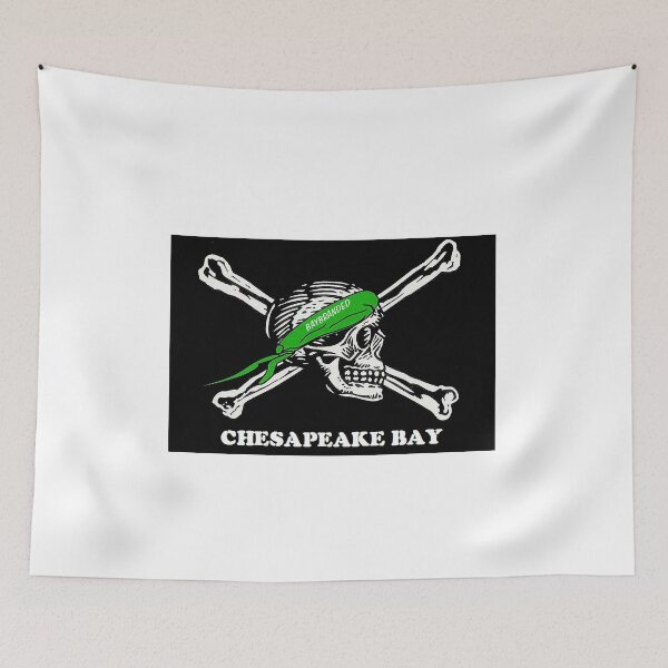 Item preview, Green Chesapeake Bay Pirate Pride designed and sold by baybranded.