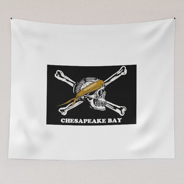 Item preview, Gold Chesapeake Bay Pirate Pride designed and sold by baybranded.