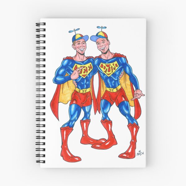 Item preview, Super Tweedle Dee and Dum designed and sold by brizycomics.