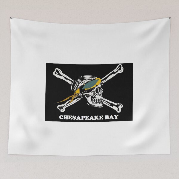 Item preview, Calvert County Bandanna Chesapeake Bay Pirate Pride designed and sold by baybranded.