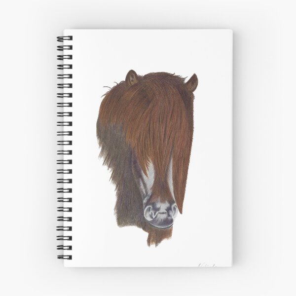 Item preview, Pony Needs a hair cut designed and sold by Old Friends Pet Portraits.